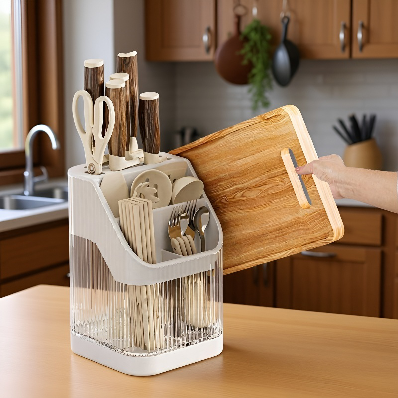 통합형 칼과 젓가락 보관대