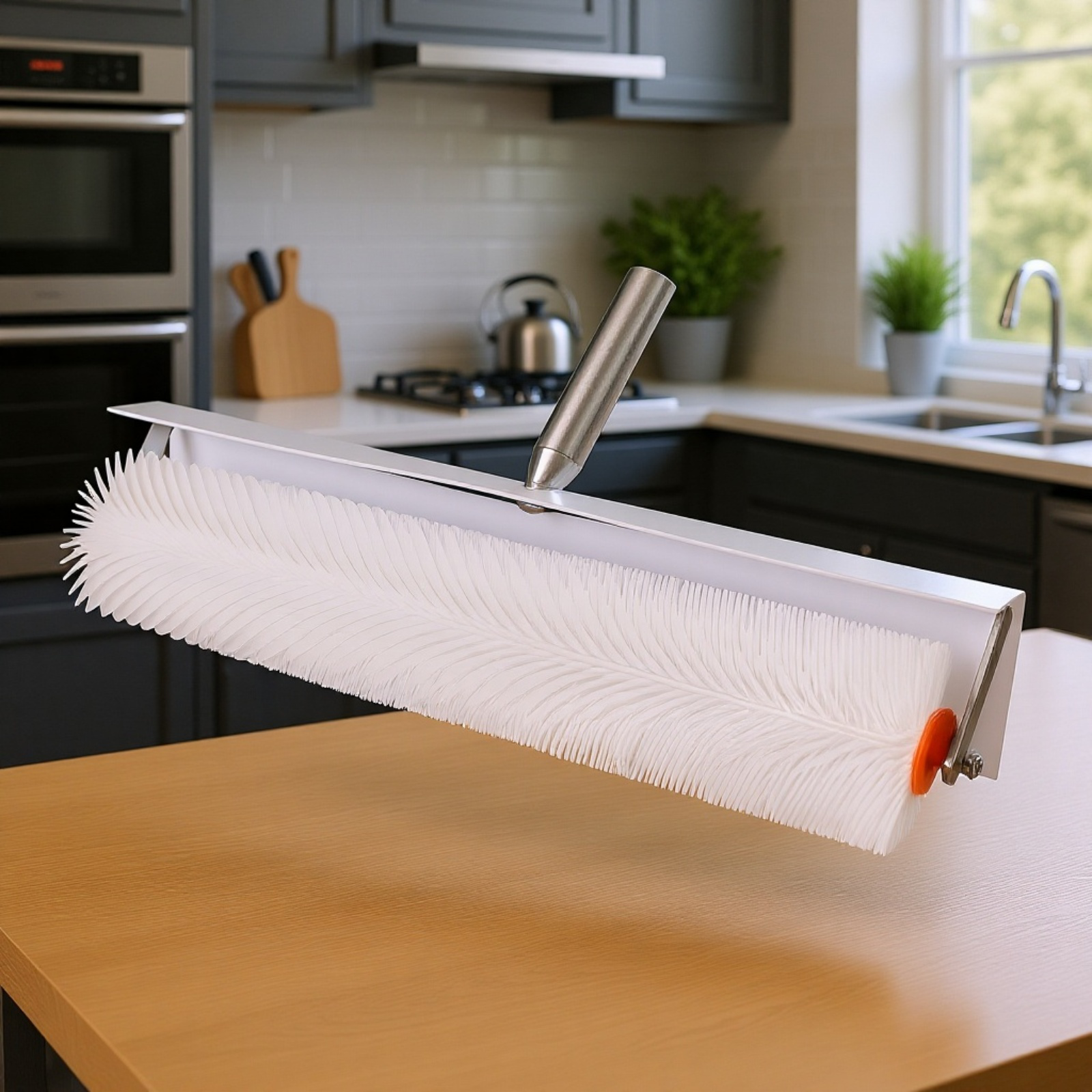 فرشاة دوارة لإزالة الرغوة