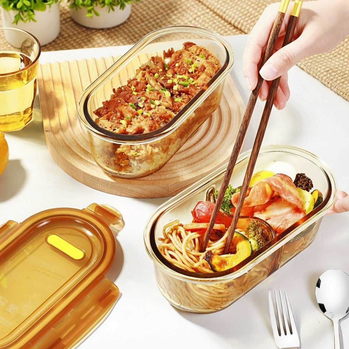 Lunchbox Must-have für den Fettabbau in stilvollem Design