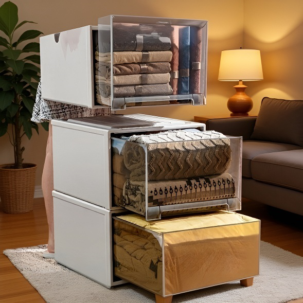 스타 우수 보관함 서랍옷 옷장 플라스틱 가정용 수납장 속옷옷 정리함 옷장보관함