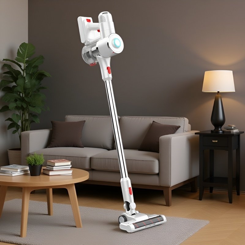 家庭用ポータブル充電式コードレススティック掃除機