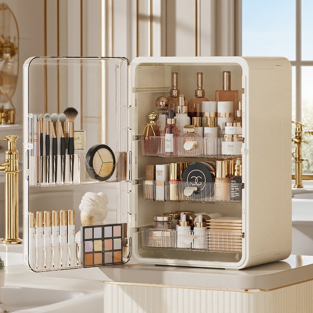 화장품 데스크탑 수납함 서랍 정리대
