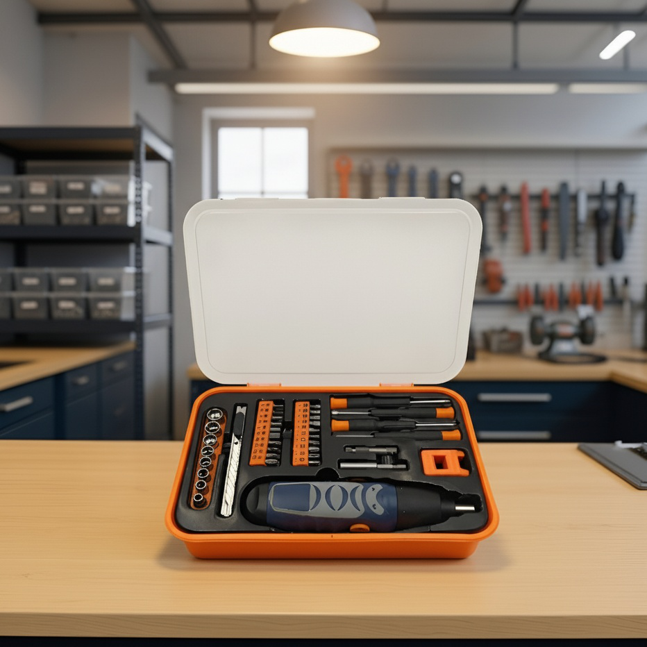 6Vミニ電動ドライバー 直軸タイプ 家具組立用工具