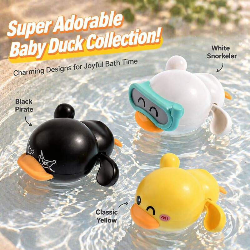 Baby Diving Duck Bath Tub Toy