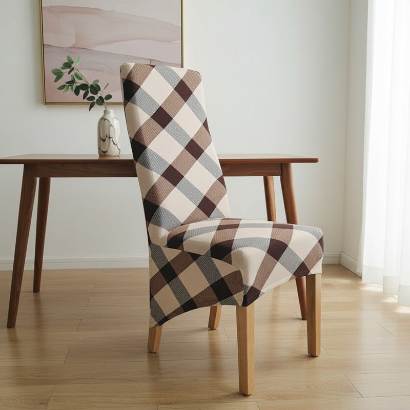 Slanting Chair Covers Chair Covers Various Patterns Office Stretch Printed