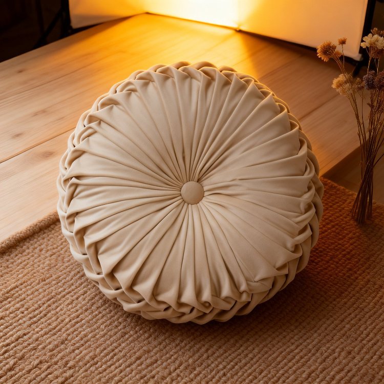 ベッド、ソファ、腰当て、オフィス、クッション、背もたれなどに使える手作りカボチャのクッション