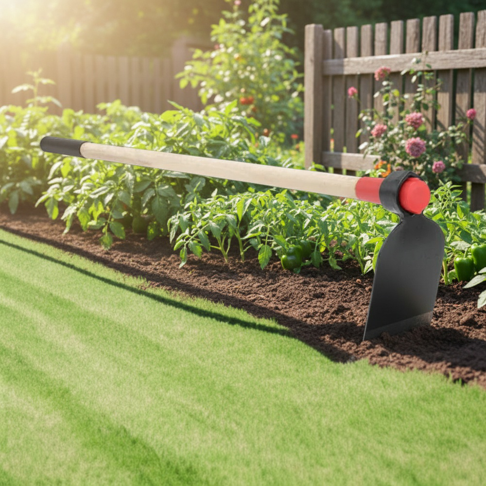 Customized logo handle hoe for gardening