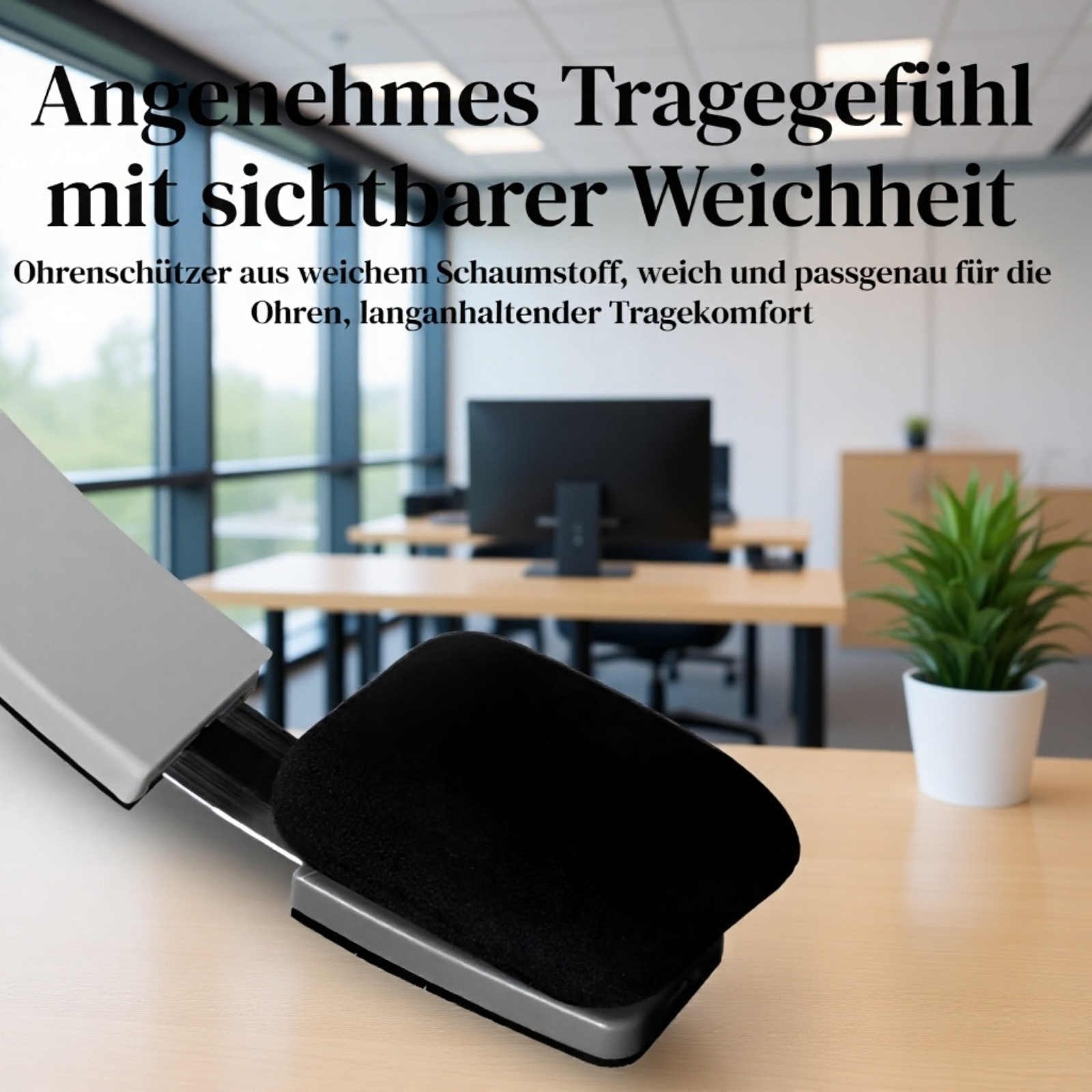 Moderne Kopfhörer im trendigen japanischen Design