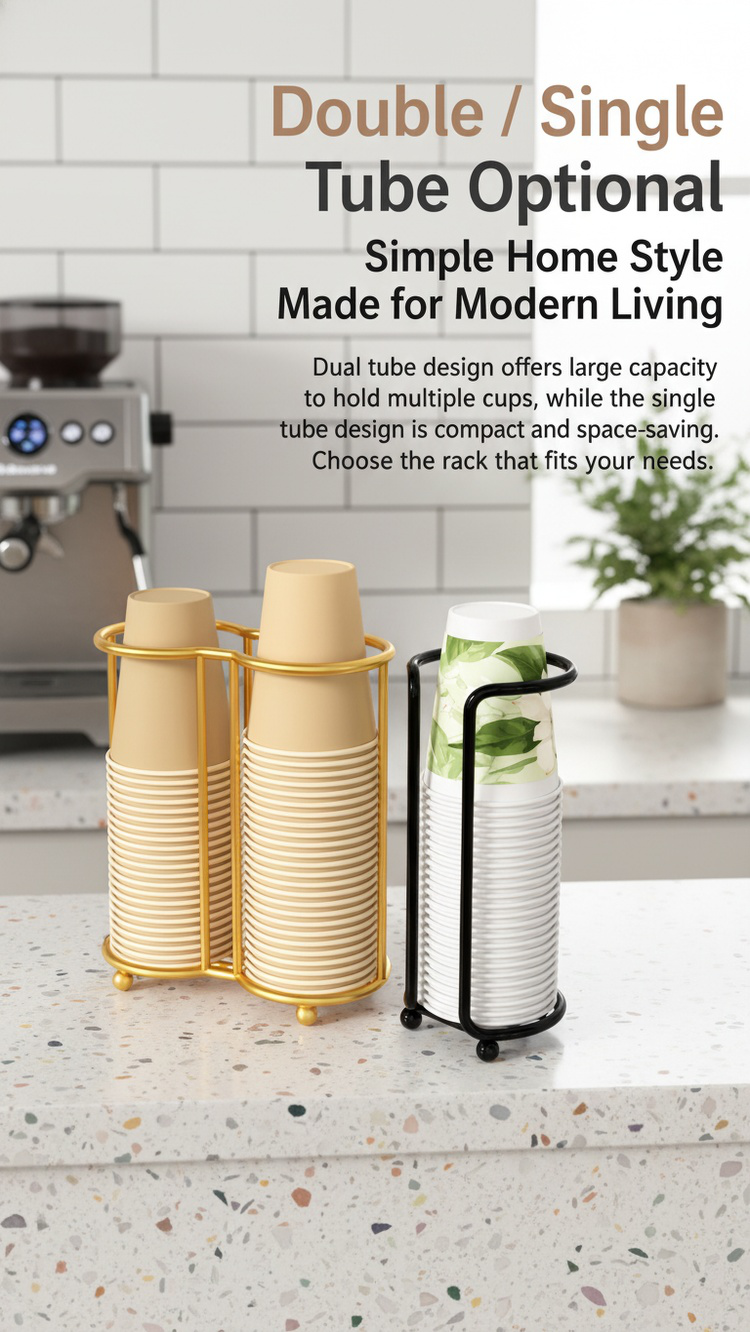 Home bar counter with multifunctional cup holder