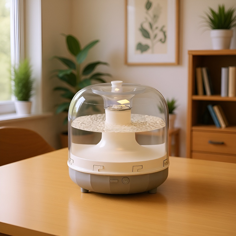 Humidificador y purificador de aire para dormitorio, apto para embarazadas, gran niebla, silencioso