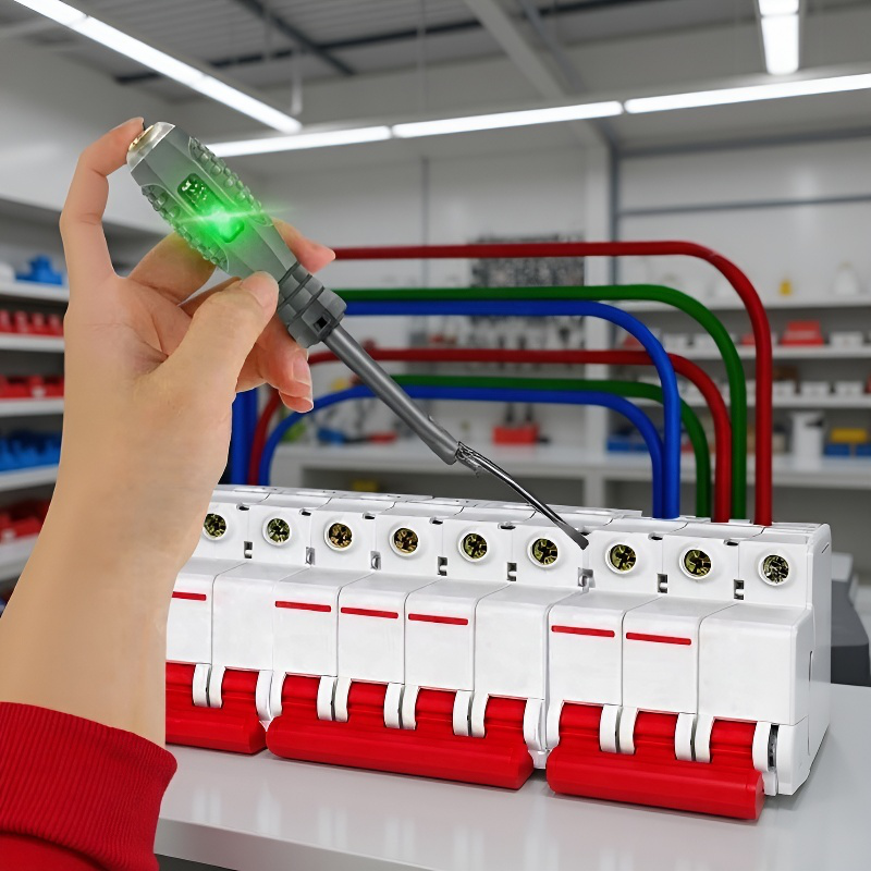 Multifunctional electric tester pen for electricians