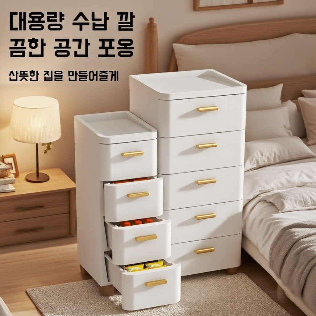 서랍장 서랍 정리함