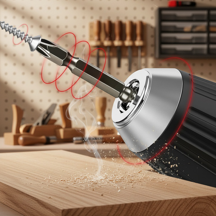 Small head screwdriver attachment for electronics repair