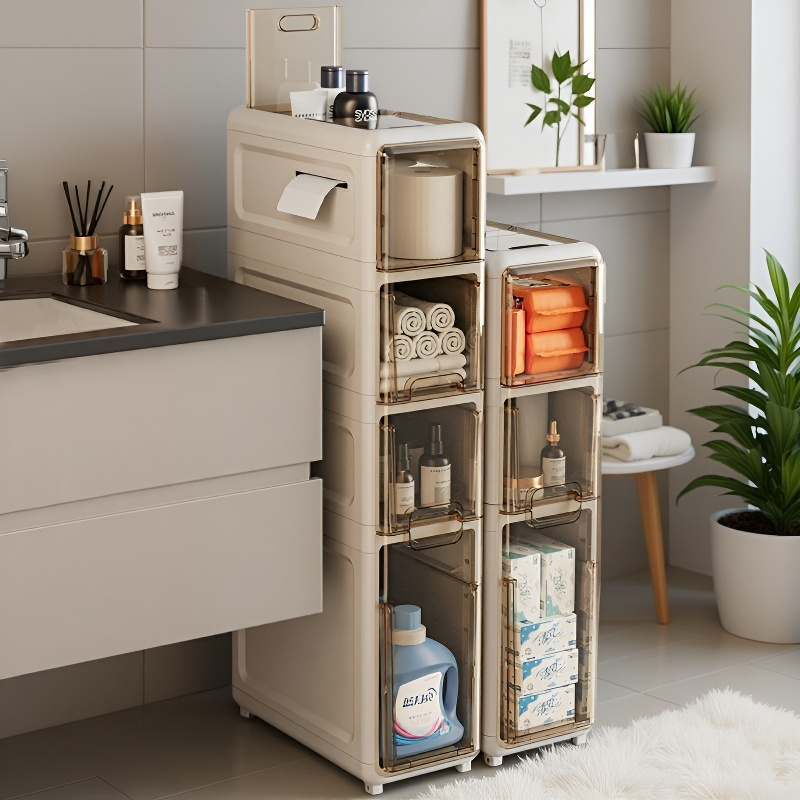 Wasserdichter Aufbewahrungsschrank mit breiten Schubladen