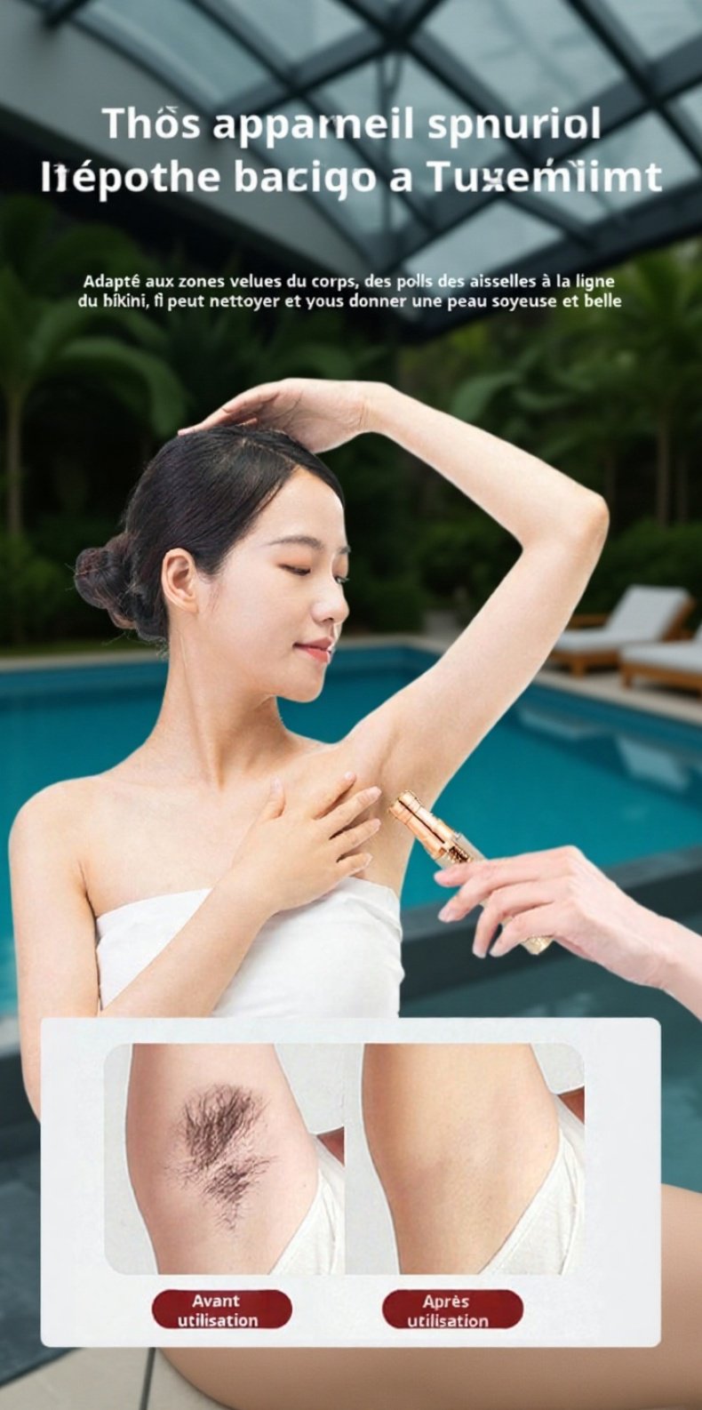 Appareil de retrait des poils du nez - sécurité et efficacité