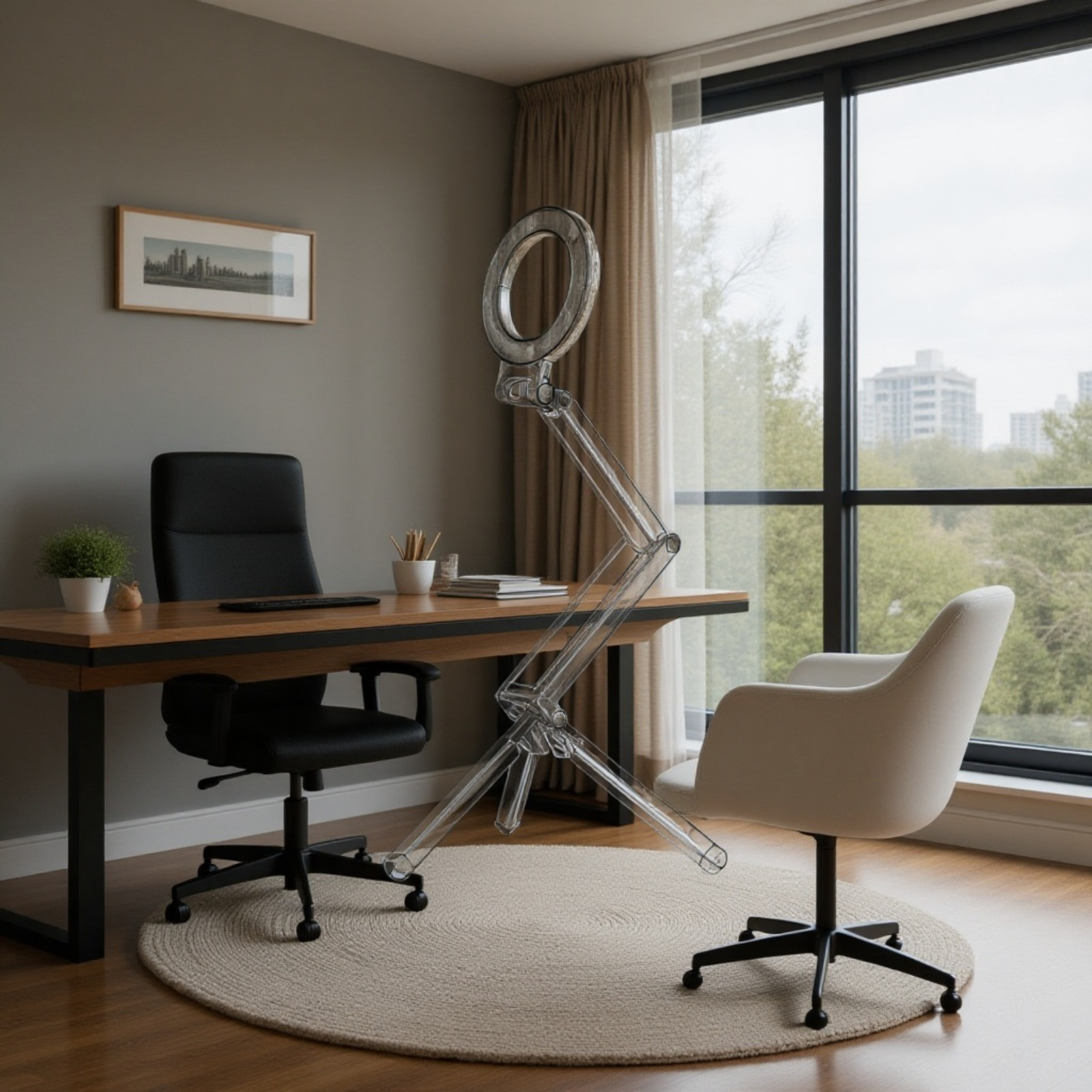 Adjustable Triangle-Shaped Stand for Phone and Tablet
