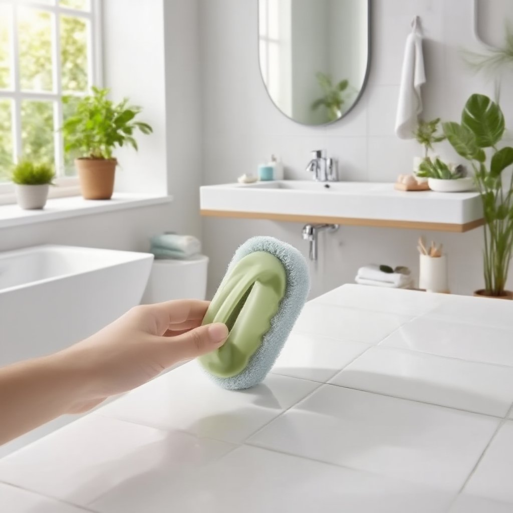  Éponge à vaisselle et brosse de décontamination pour évier et baignoire