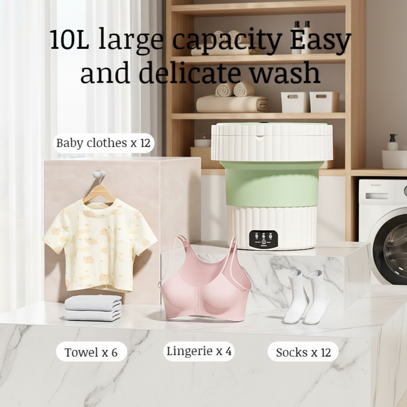 Home Portable Folding Mini Underwear Special Washing Machine