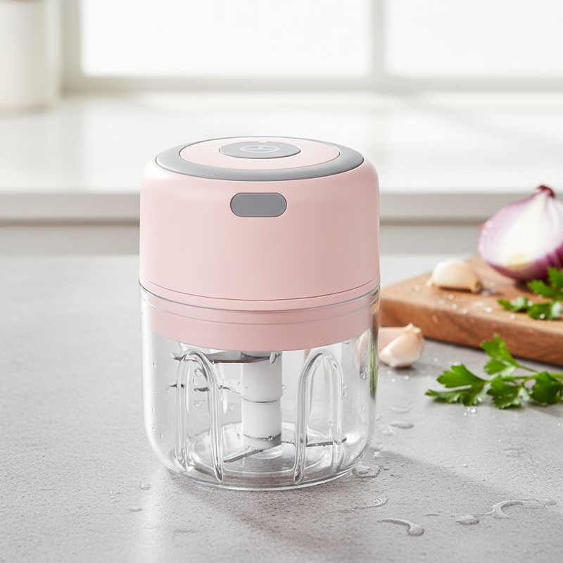 Household Wireless Garlic Puller Mini Food Processor
