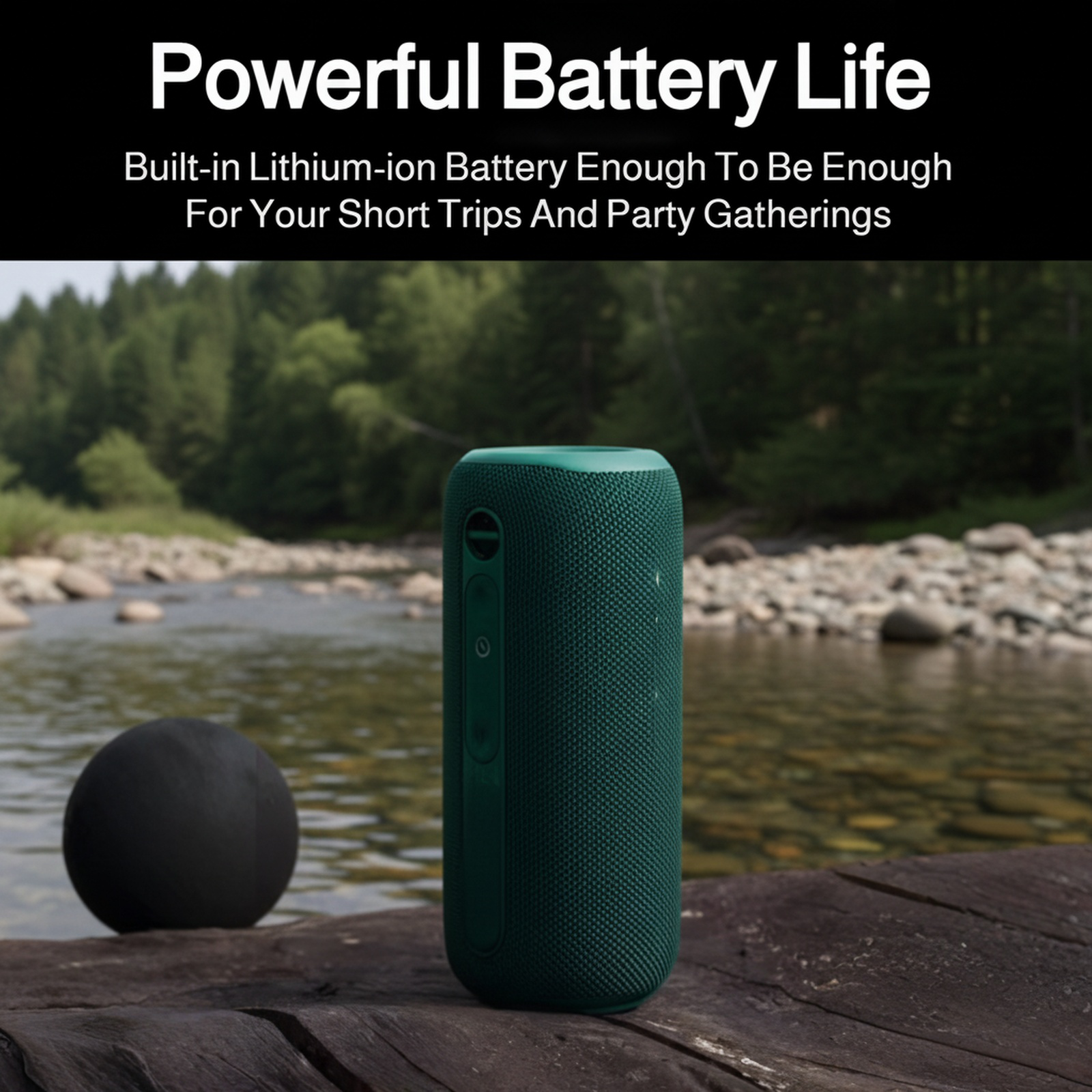 Wireless High-Power Portable Outdoor Waterproof Bluetooth Speaker