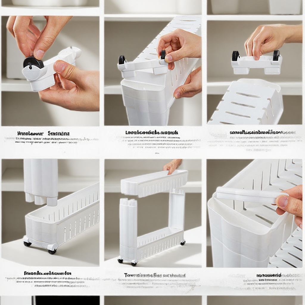 Vícepatrový regál do úzkých prostor