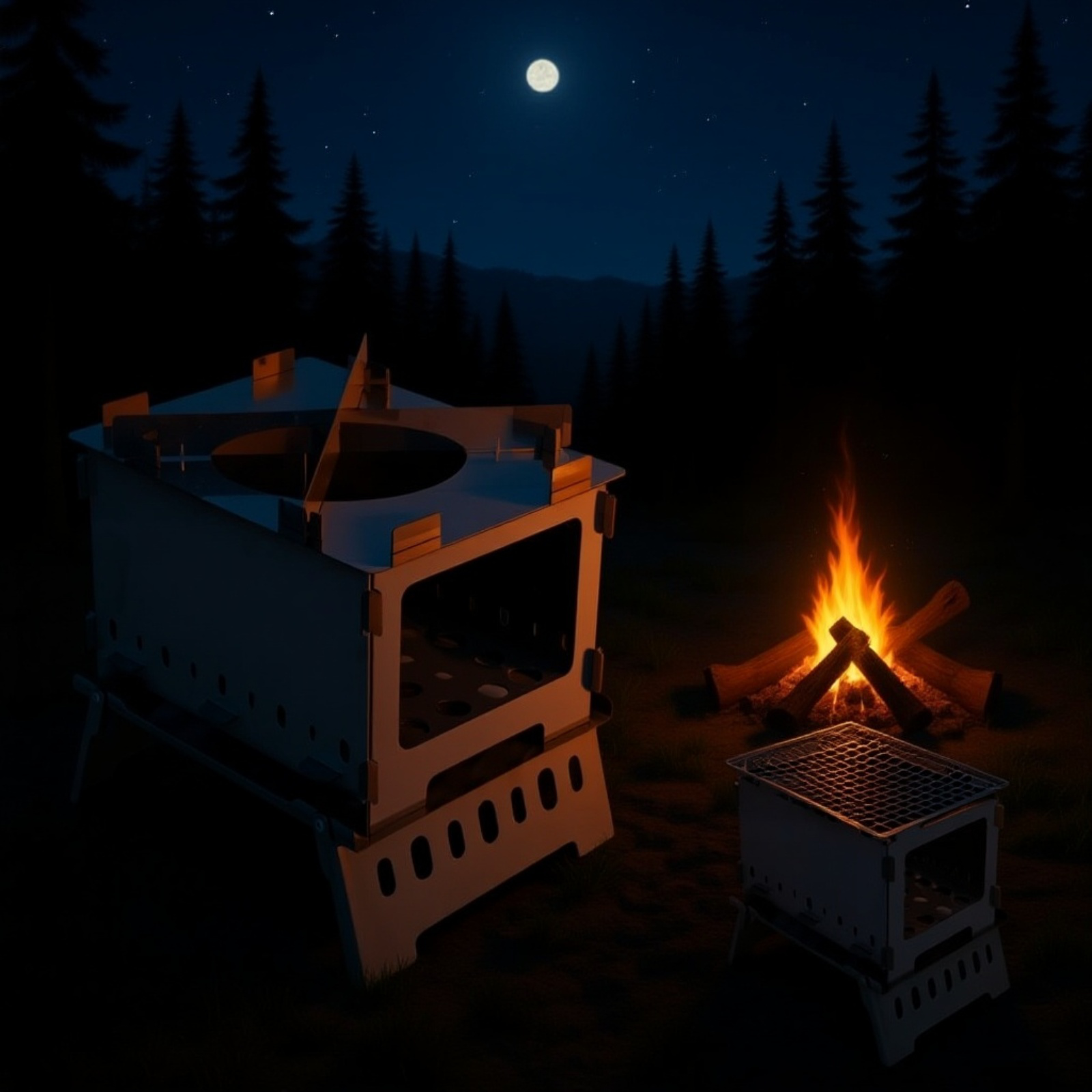 ポータブルバーベキューコンロ