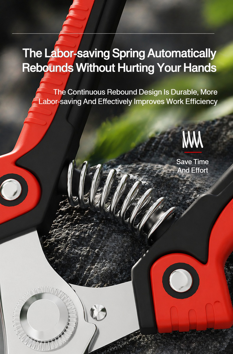 Effortless trimming with garden pruning shears