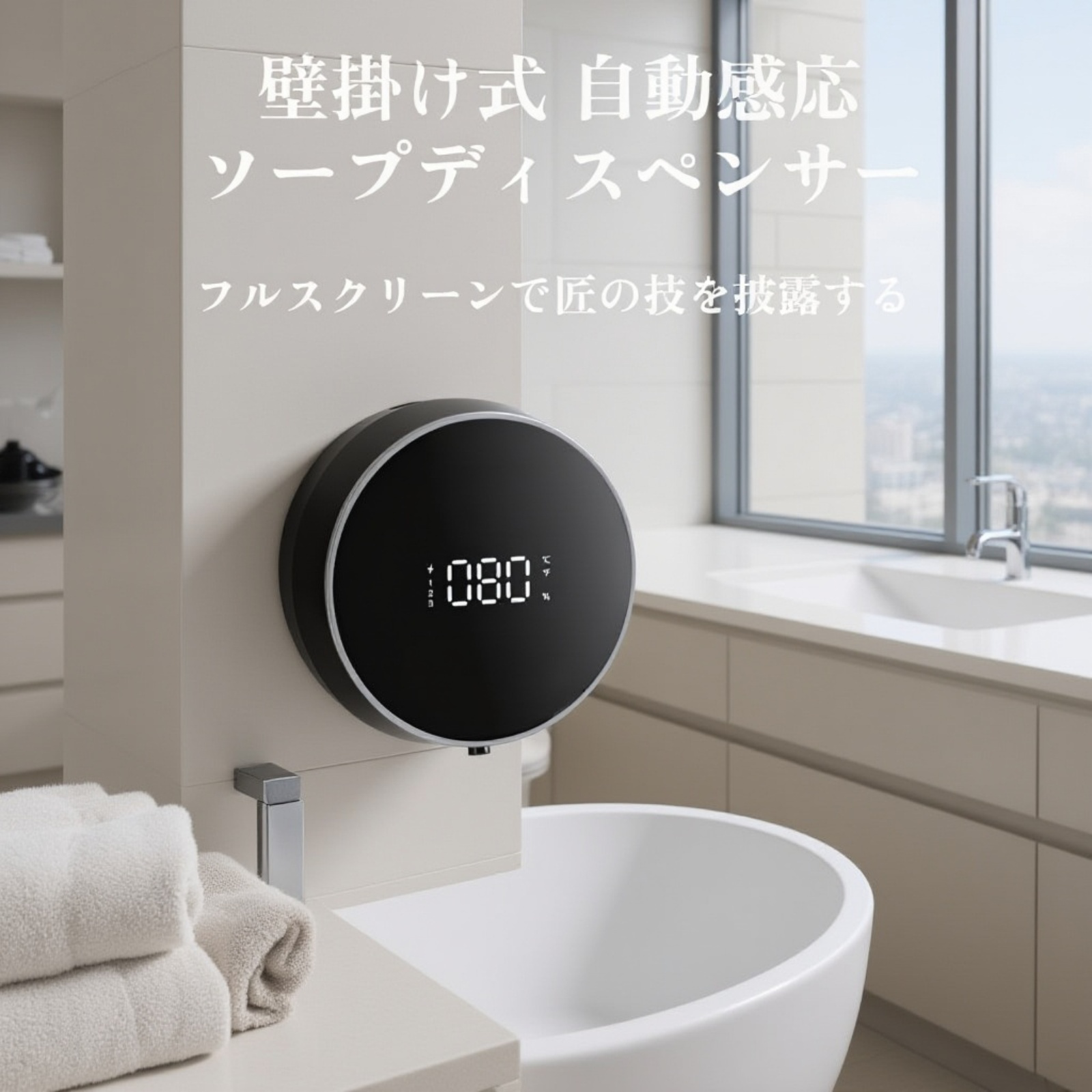 家庭用自動誘導携帯電話洗濯機ソープディスペンサー