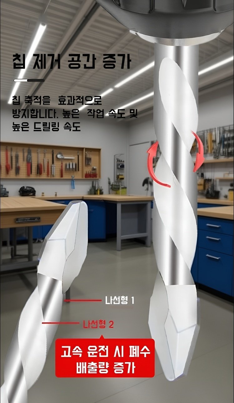 견고한 재질의 세라믹 드릴 비트 클로즈업