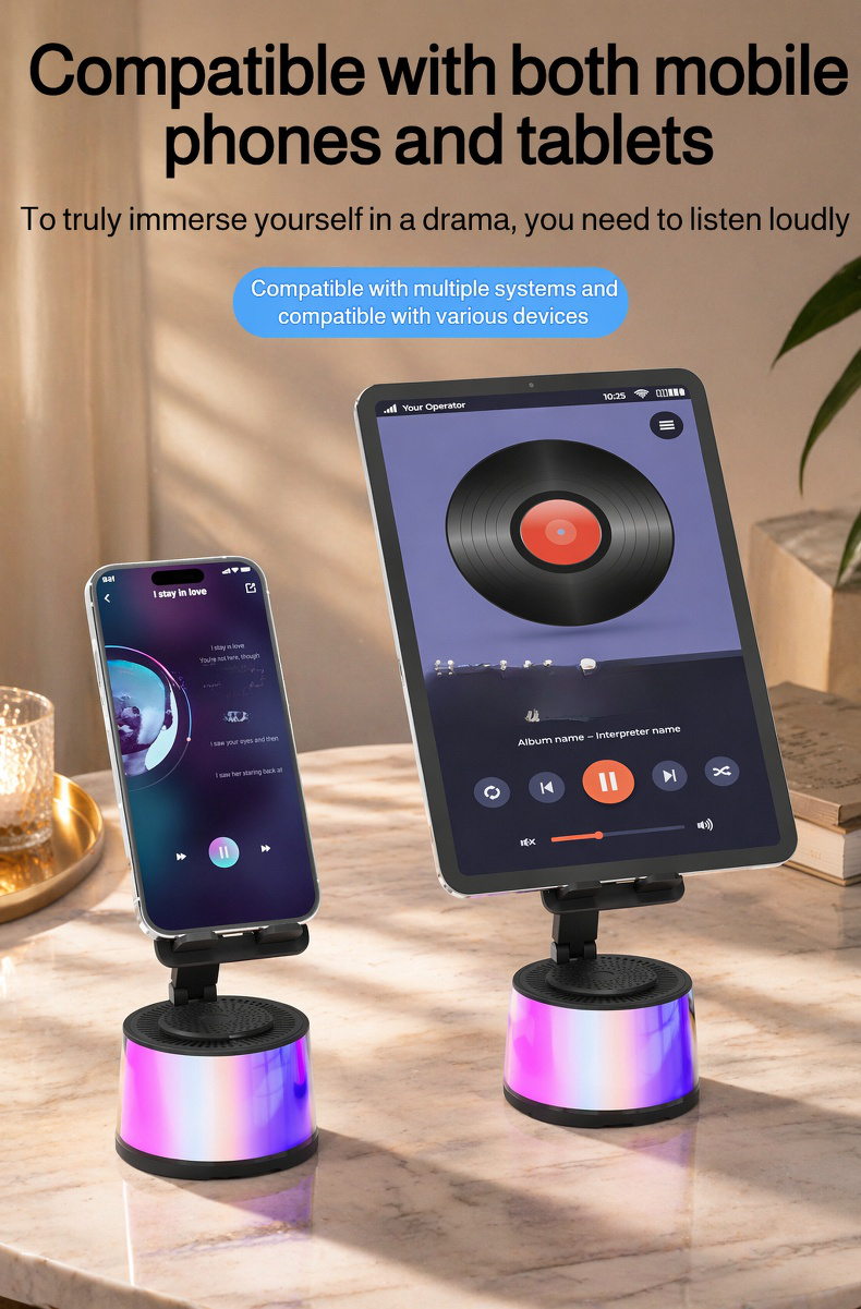 Modern design desktop subwoofer speaker stand
