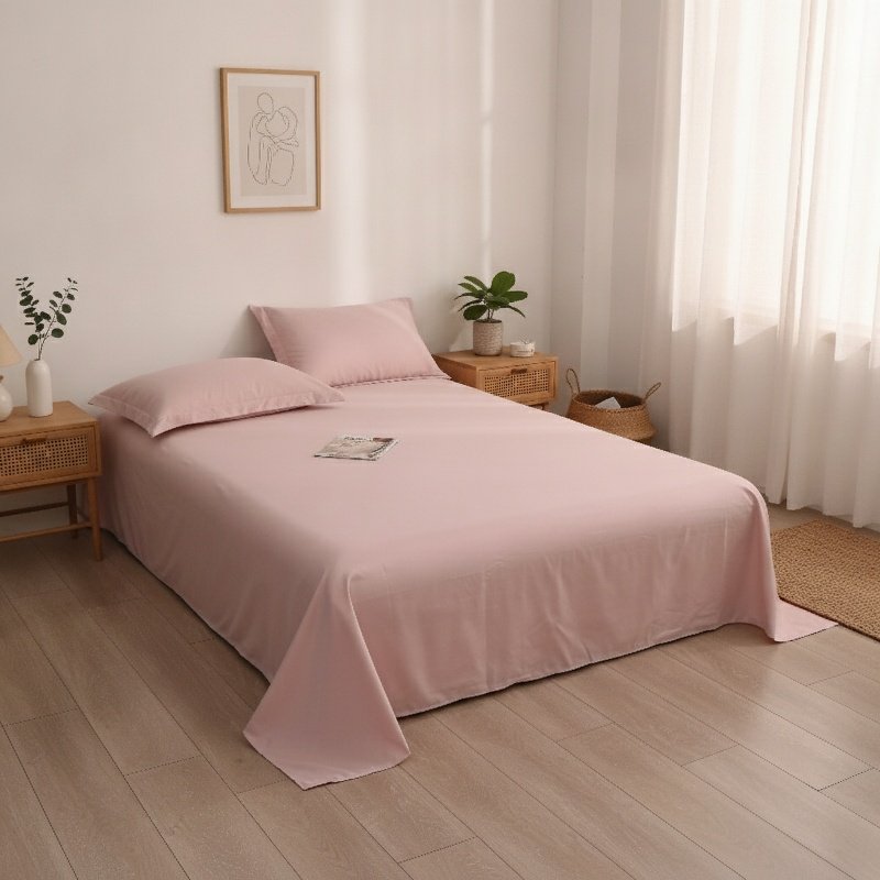 Brushed Sheets Activated Printing And Dyeing Comfortable Washed Cotton Fabrics