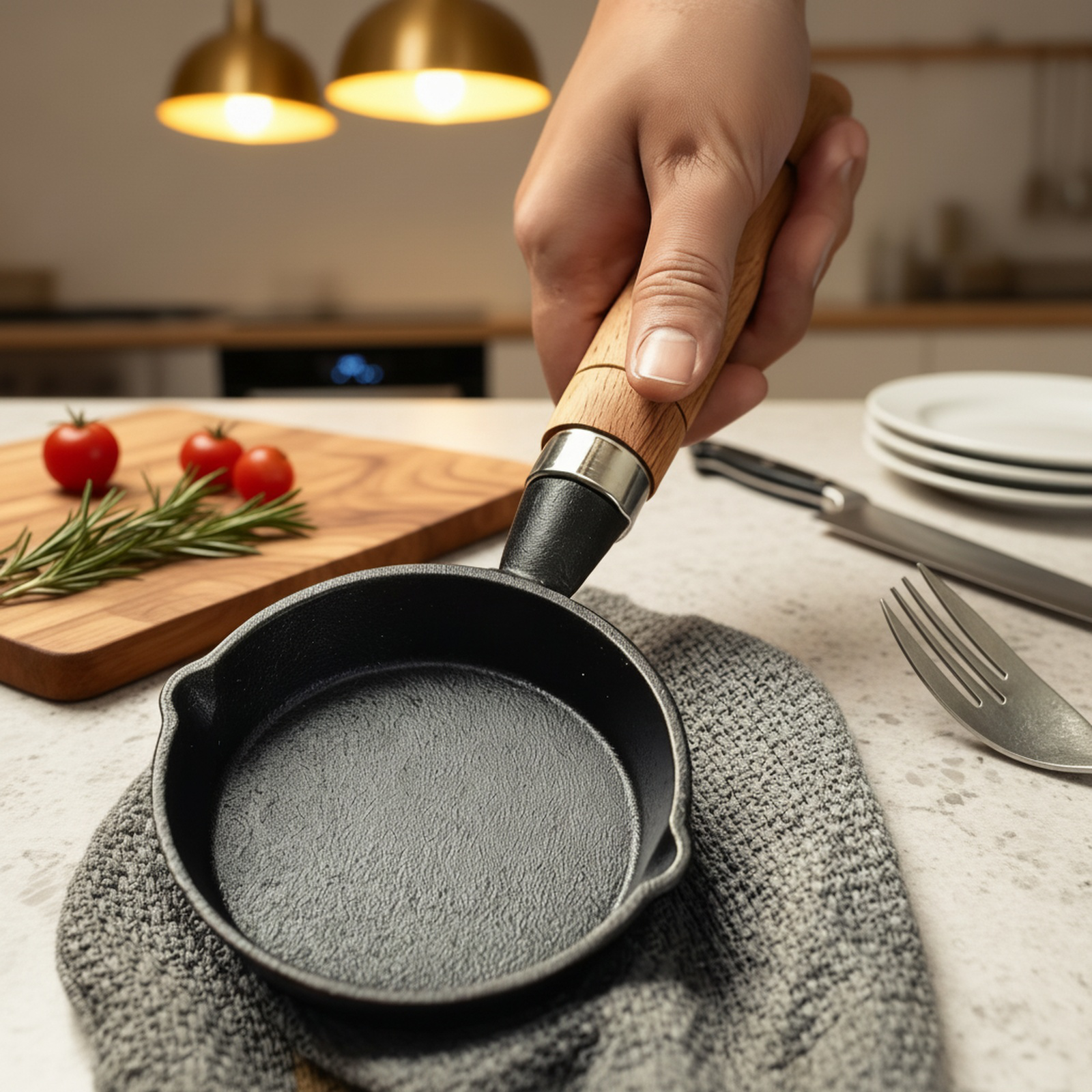 Petite casserole en fer anti-éclaboussures pour la cuisine