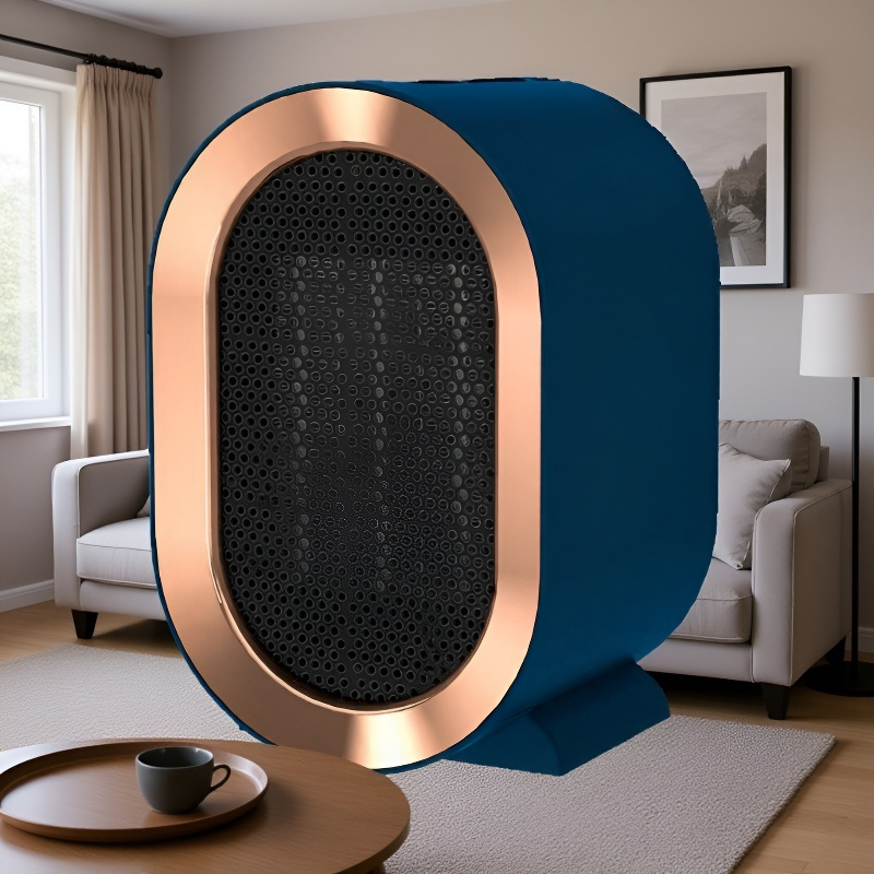 Calefactor de bajo consumo para oficina