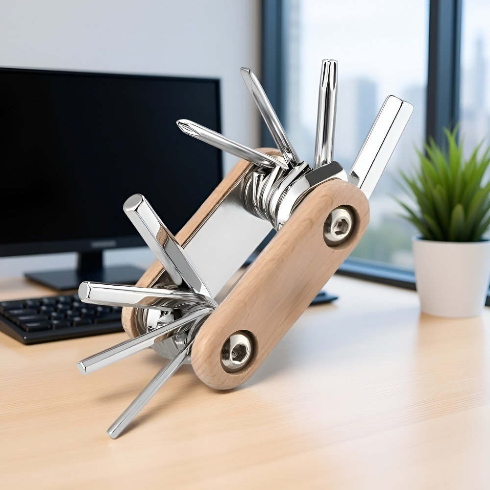 Destornillador plegable 8 en 1