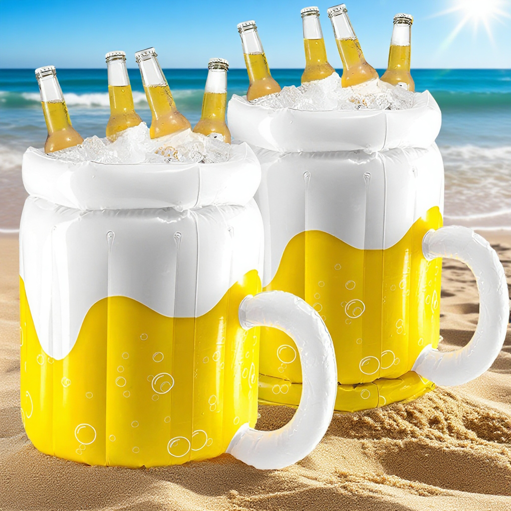 ビーチパーティー用ポータブルビールクーラー