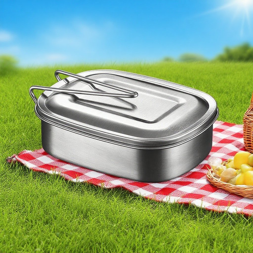 304不銹鋼多層帶蓋餐盒