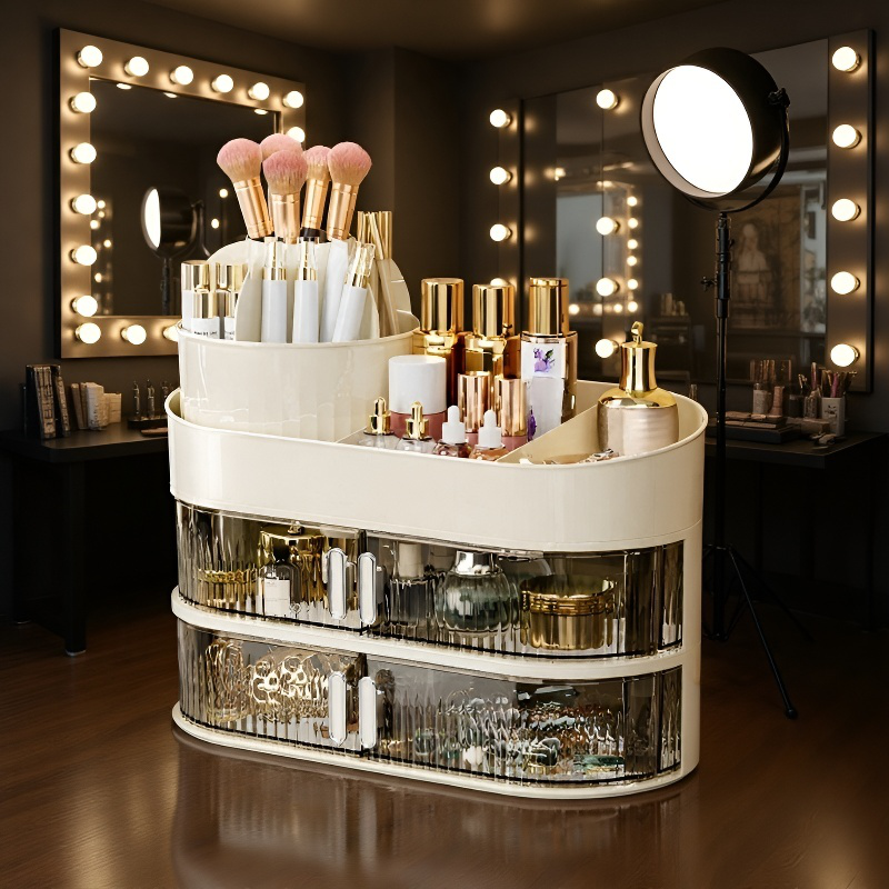 Largecapacity Desktop cosmetic organizer