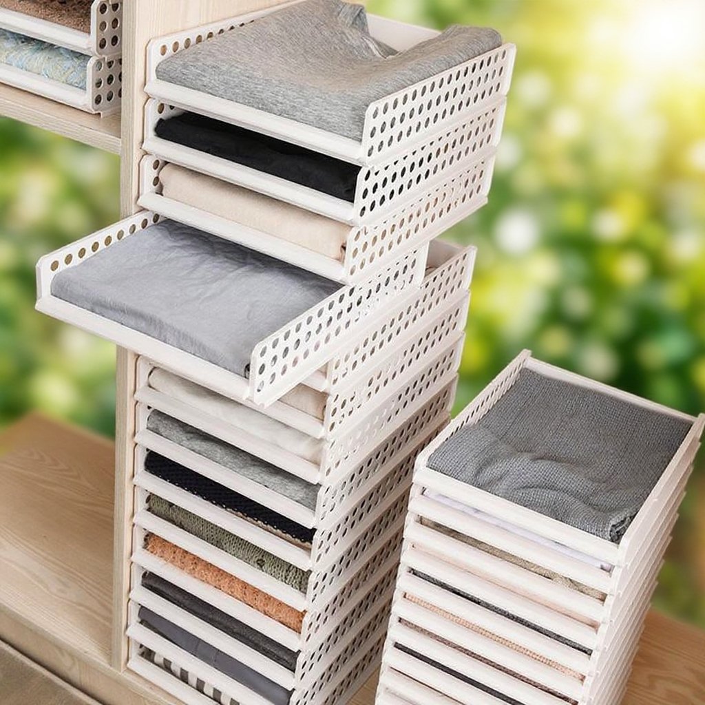 새로운 접이식 옷걸이 옷장 유물