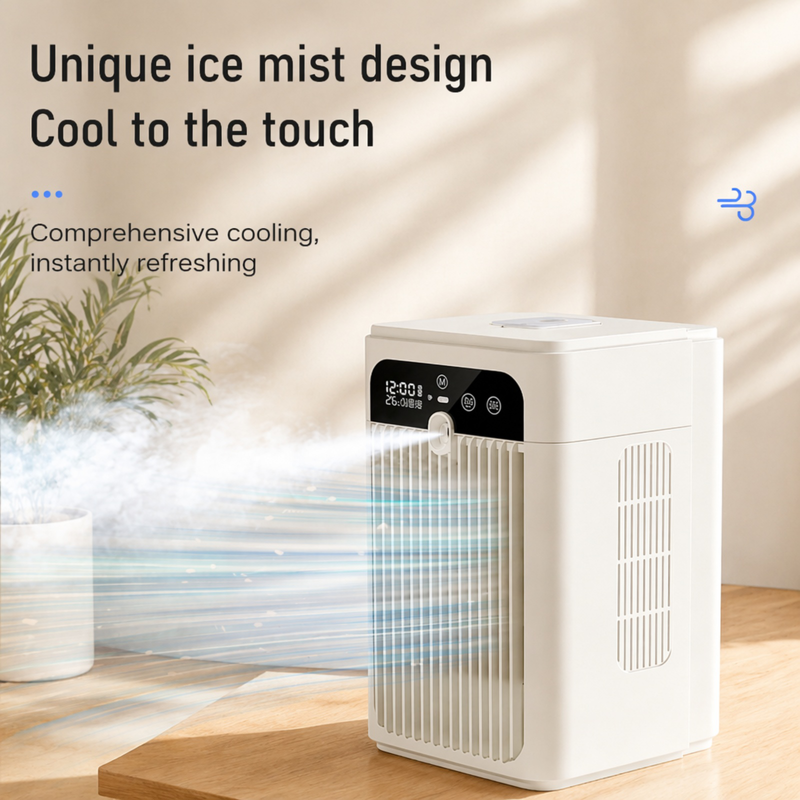 Desktop Mist Air Cooler Fan