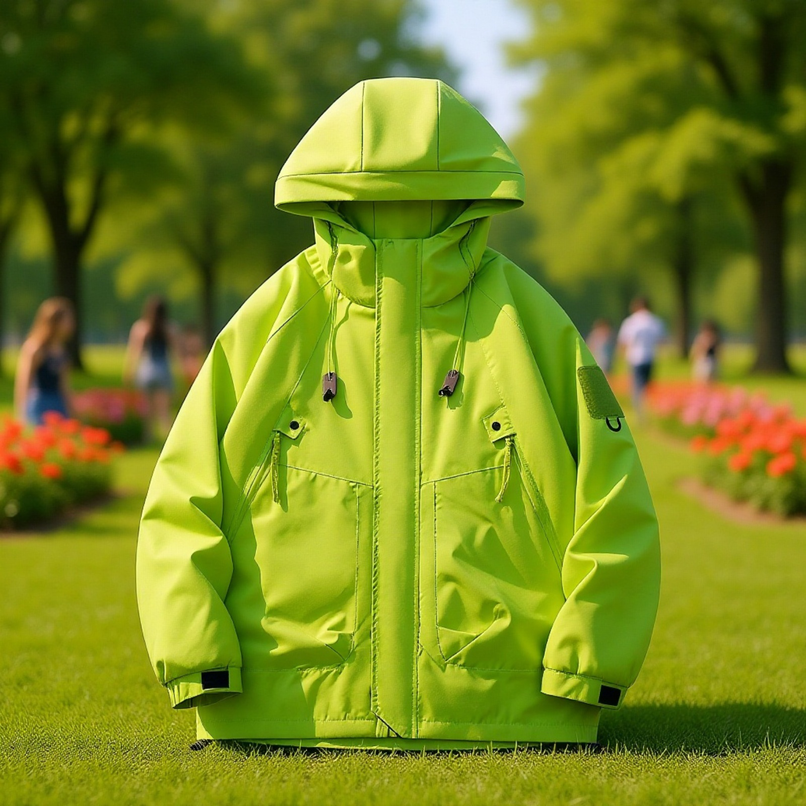 シンプルで万能な防風防雨ジャケット