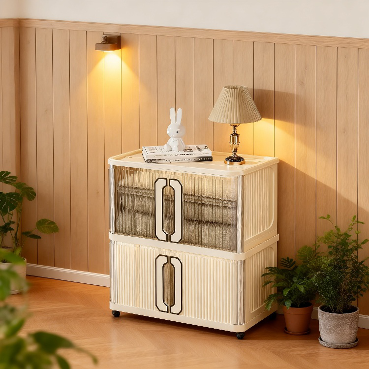 ベッドルームクローゼット 折りたたみ収納バッグ付き