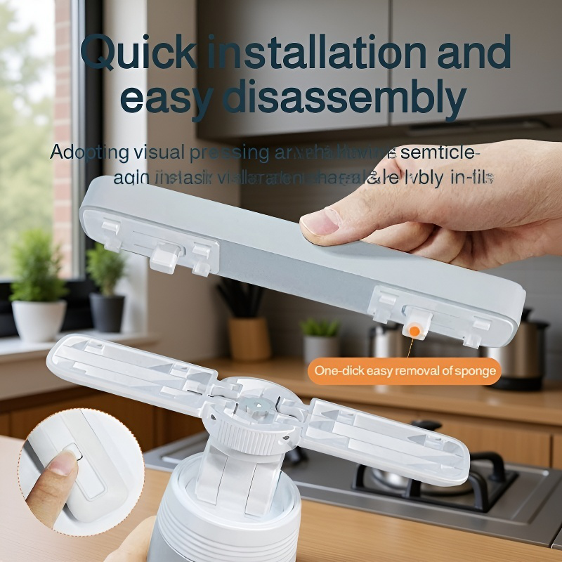 Mini Hands-Free Lazy Mop for Effortless Cleaning