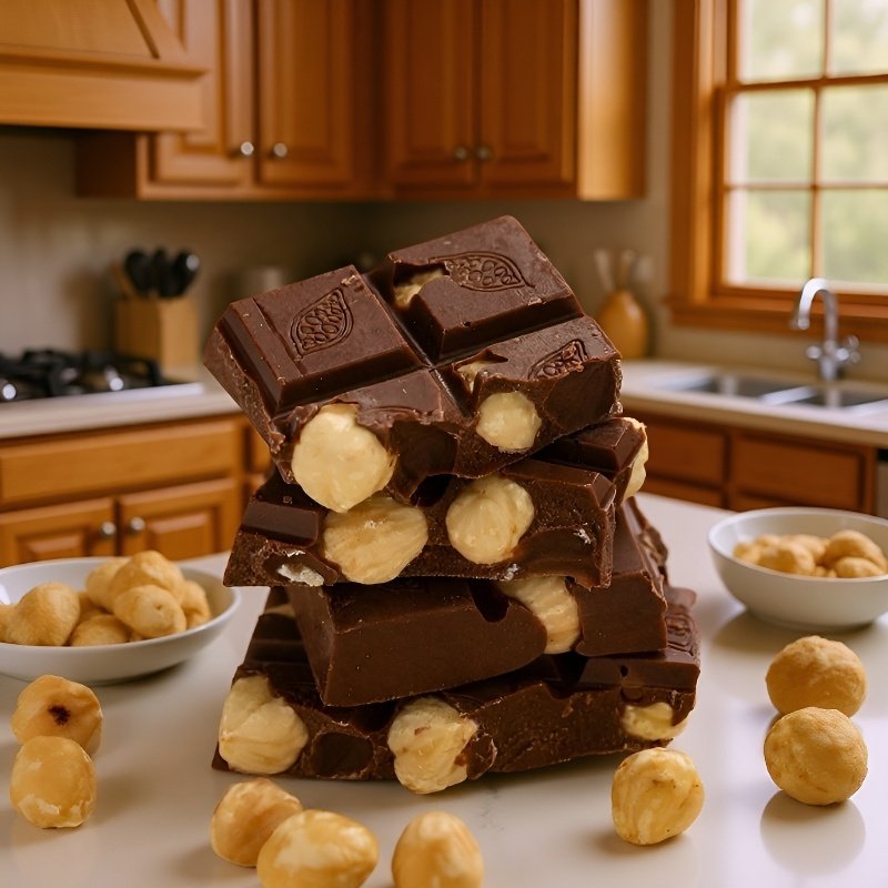 手作りナッツチョコレート