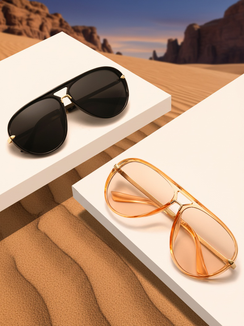 Unisex trendy aviator sunglasses for all occasions
