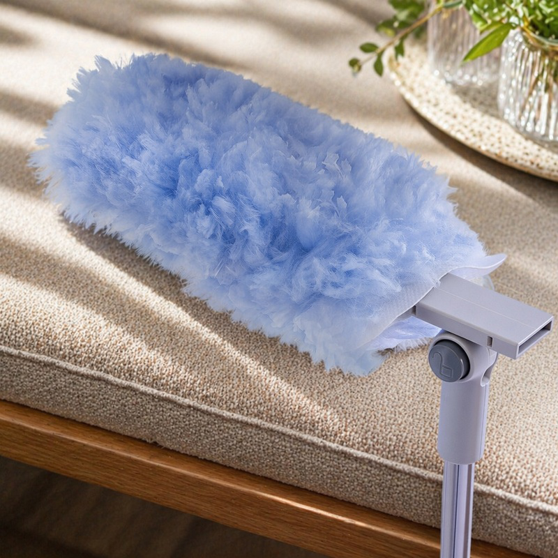Plumero desechable extensible, herramienta de limpieza de polvo con absorción electrostática