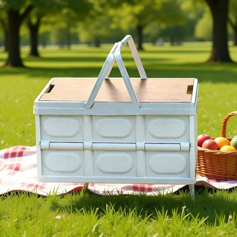 Durable and space-saving camping storage solution