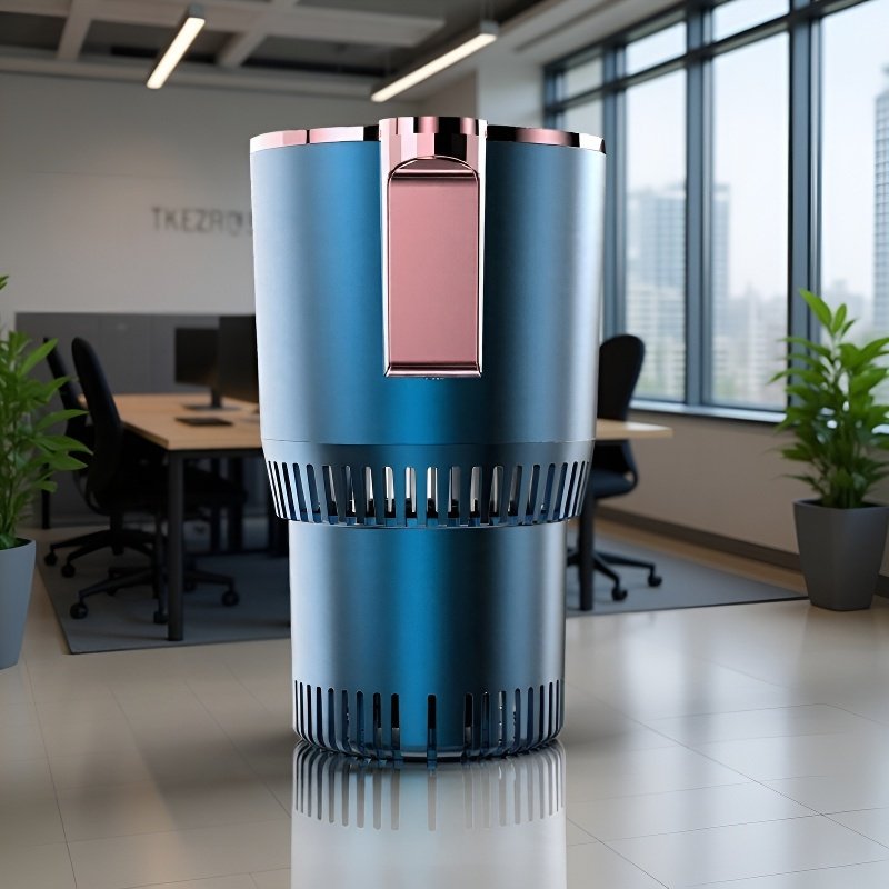 Kaffeebecher mit Heiz- und Kühlfunktion für Autofahrer