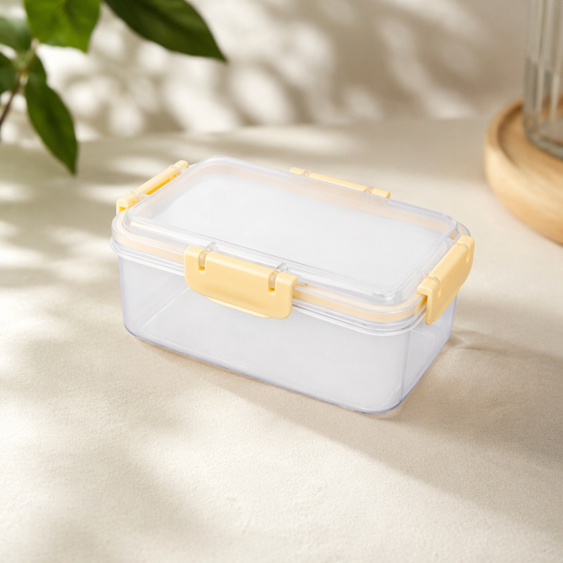 Caja apilable para almacenamiento eficiente en el hogar