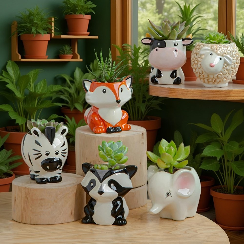 Miniaturowe doniczki