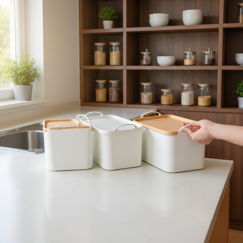 Boîte de rangement solide pour accessoires